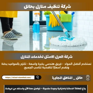 شركة تنظيف منازل بحائل
